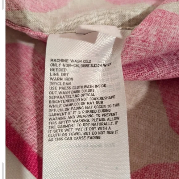 Pre-owned Pink Polka Dot Women's Top - Picture 6 of 7